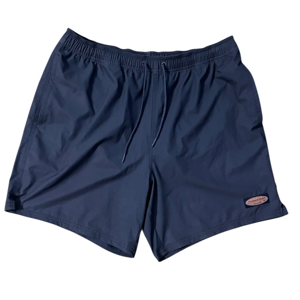 Vineyard Vines Navy‎ Blue Men’s Swim Trunks L | Chappy Style | Large Pockets